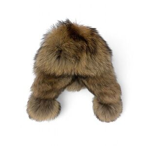 Raccoon Fur Trapper Hat